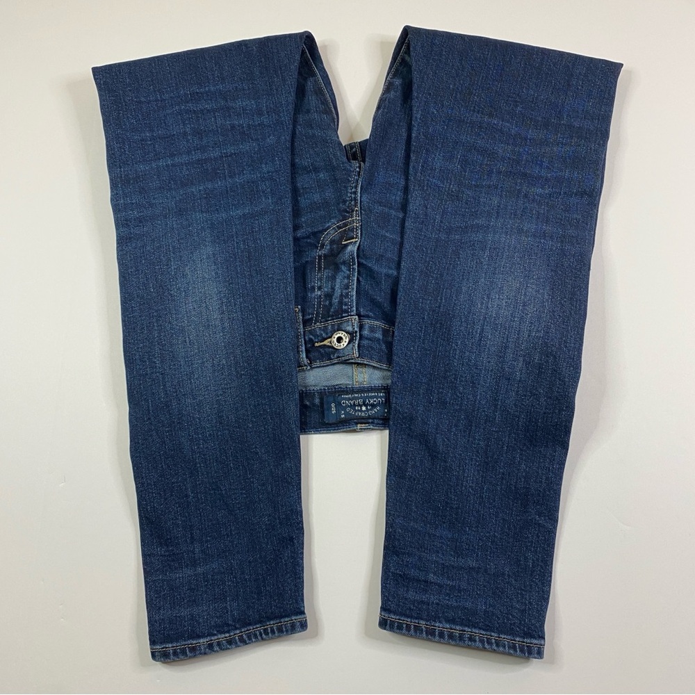 Lucky‎ Brand Jeans Women's 0 Sienna Slim Boyfriend Distressed Denim Medium Wash - Picture 11 of 12